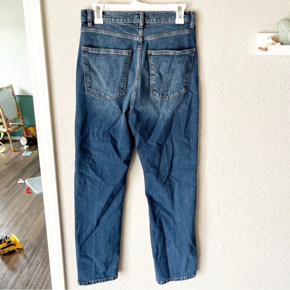 DL1961 Jeans Women's 27 Emilie Ultra High Waist Straight Leg $209 Nordstrom - Picture 2 of 8